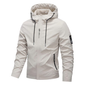 Spring Jacket Hooded Casual Fashionable Men's