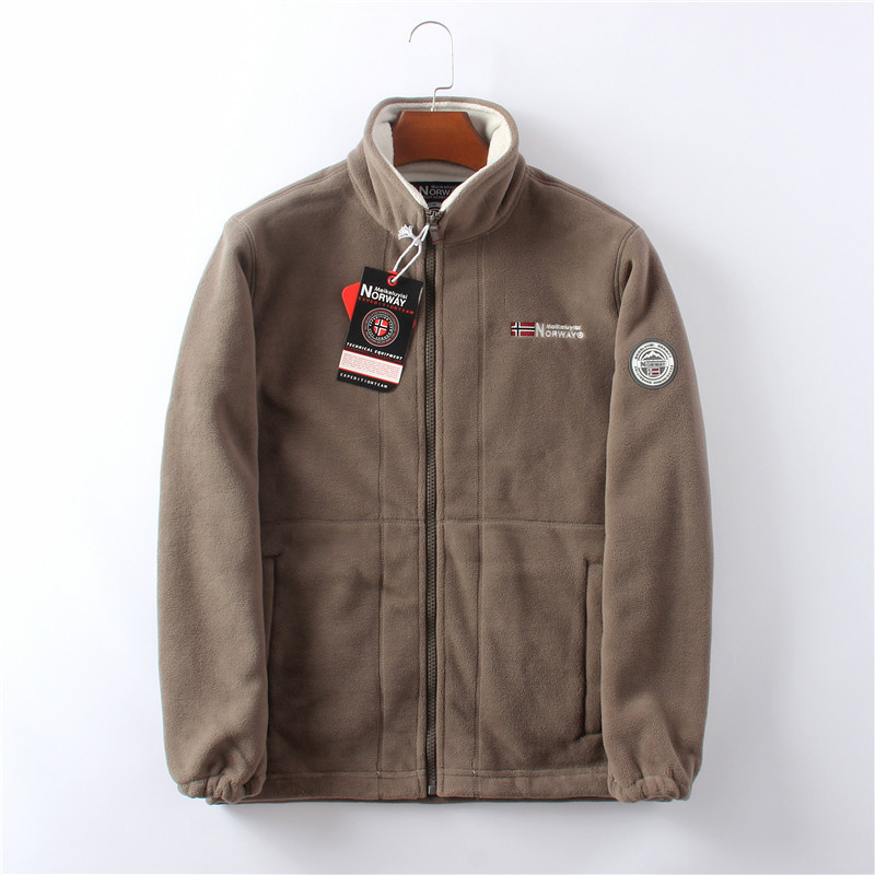 Man Double-sided Polar Fleece Jacket - Image 9