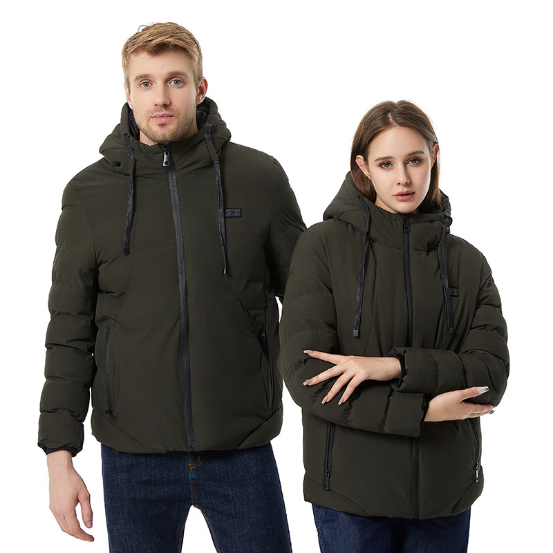 Charged Cotton Padded Clothes Warm And Thickened - Image 3