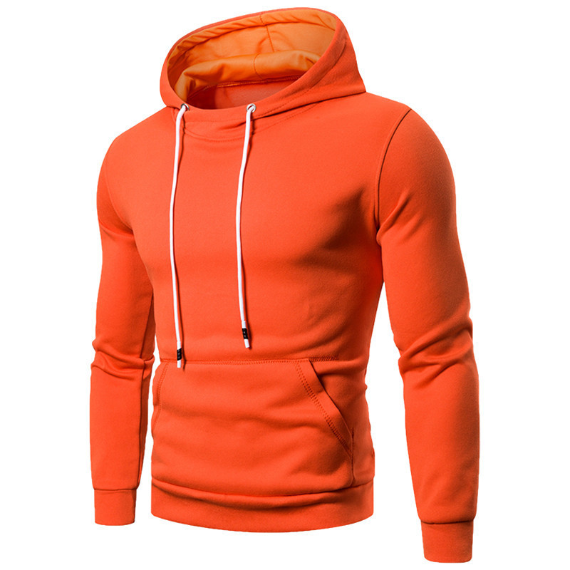 Men's Fashion Plus Size Pullover Hooded Casual Sweatshirt - Image 2