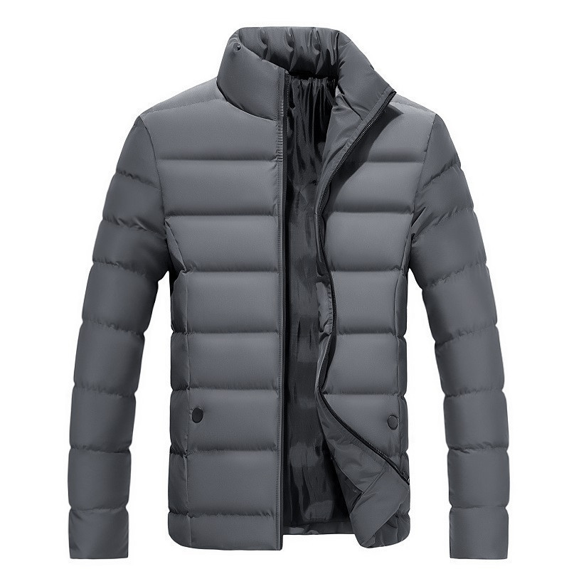 Men's Thick Warm Cotton-padded Jacket Coat - Image 6