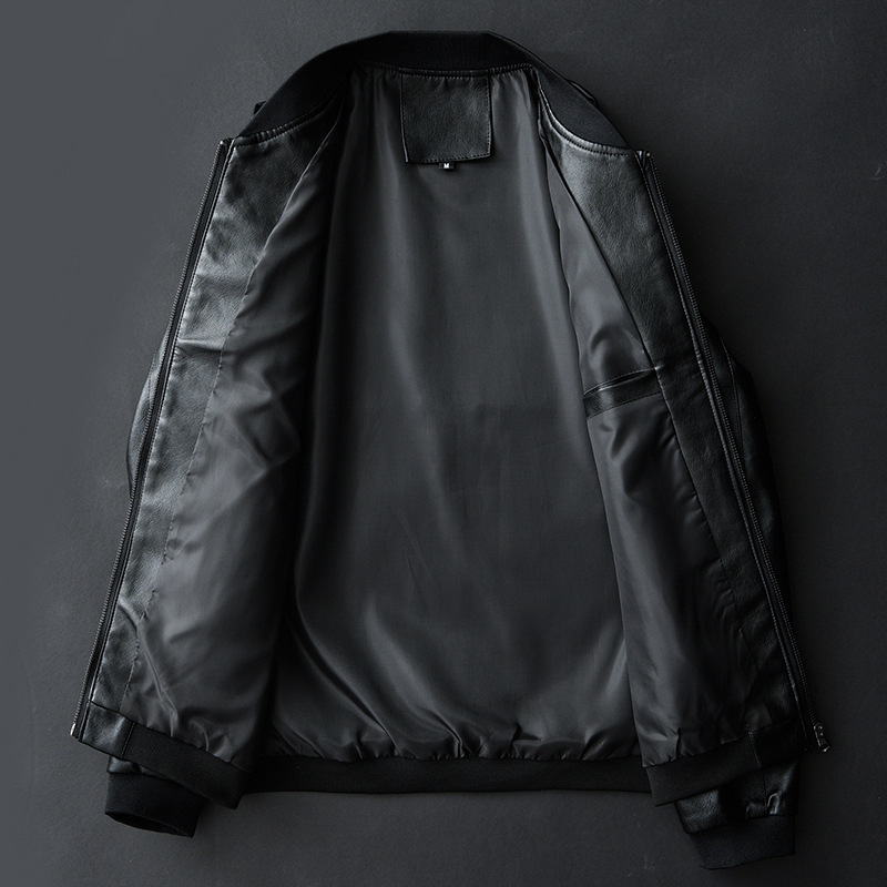 Casual Jacket Korean Style Trendy Plus Size Motorcycle Suit - Image 2