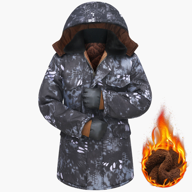 Winter Padded Coat Thickened Army Cotton - Image 4