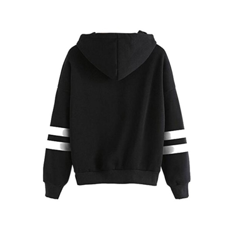 Hooded loose long sleeve sweater - Image 5