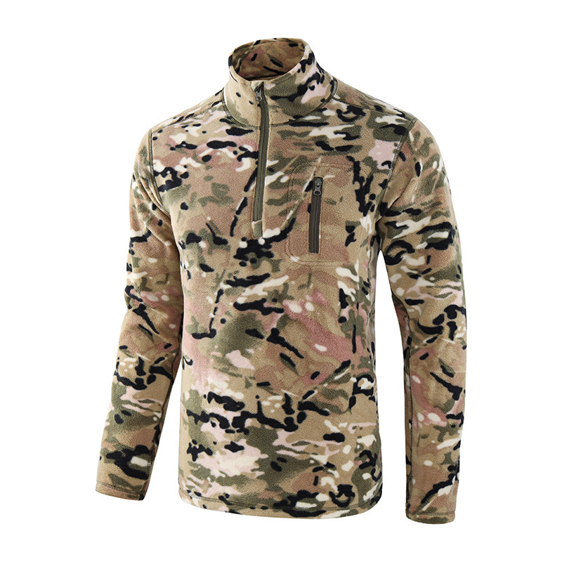 Cavalry Training Fleece Fleece, Windproof And Warm Fleece Fleece - Image 3