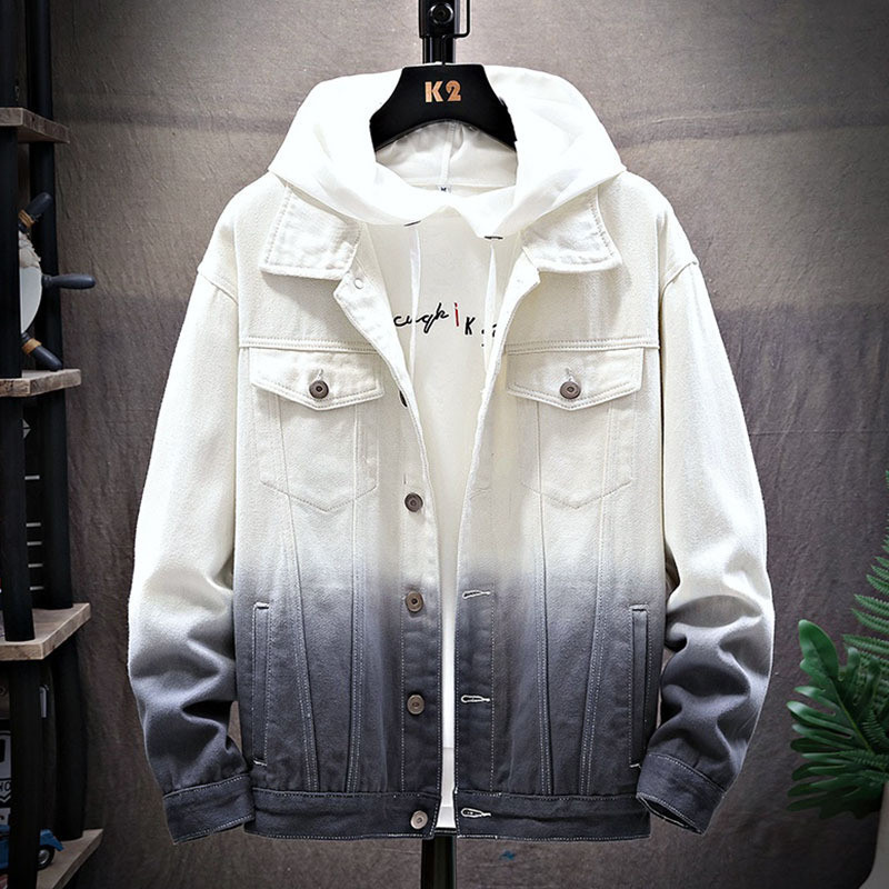 Gradient Couples Wear Plus Fleece Jacket Thicken The Clothes - Image 6