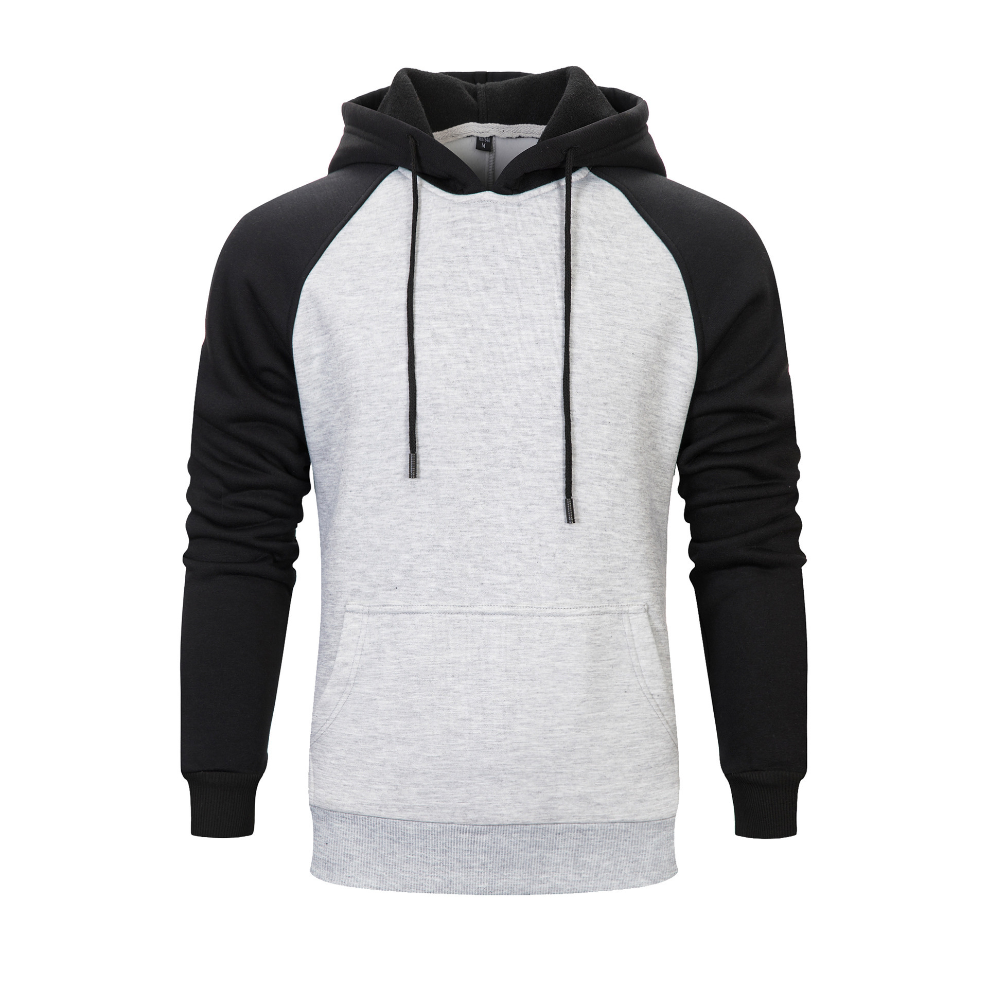 Men's pullover hooded brushed couple sweater - Image 3