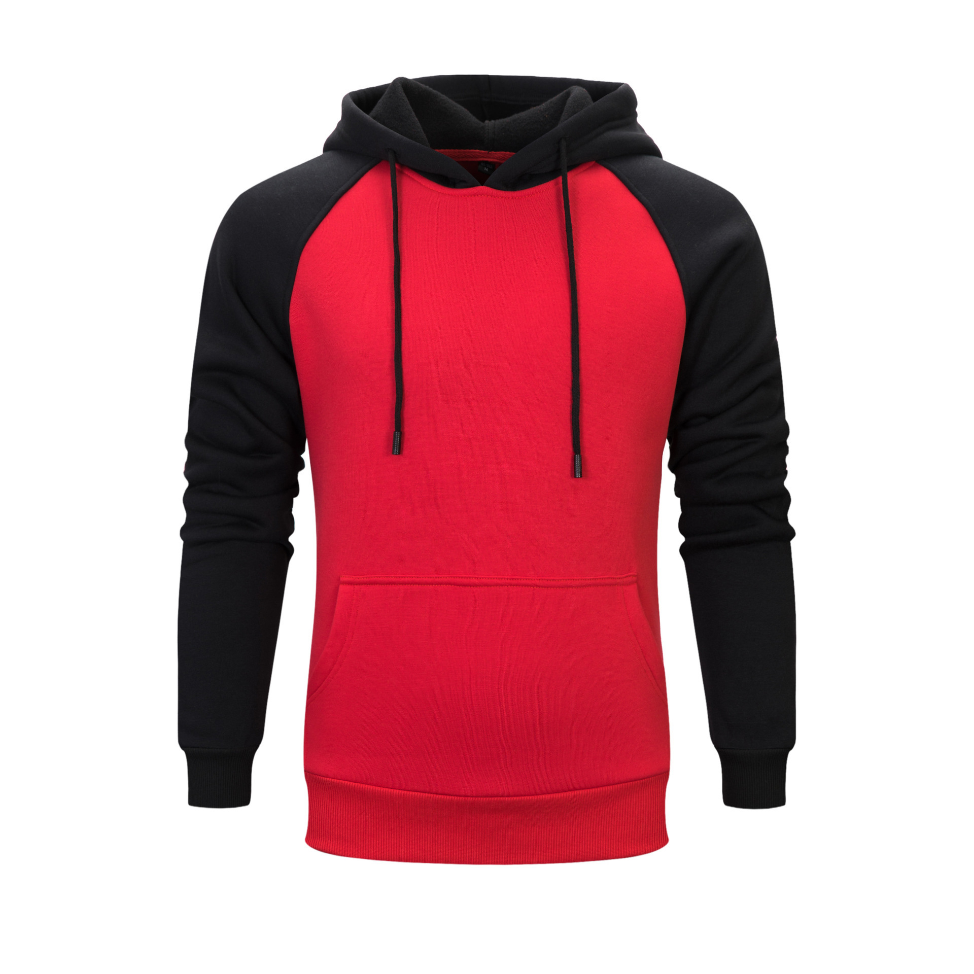 Men's pullover hooded brushed couple sweater - Image 4