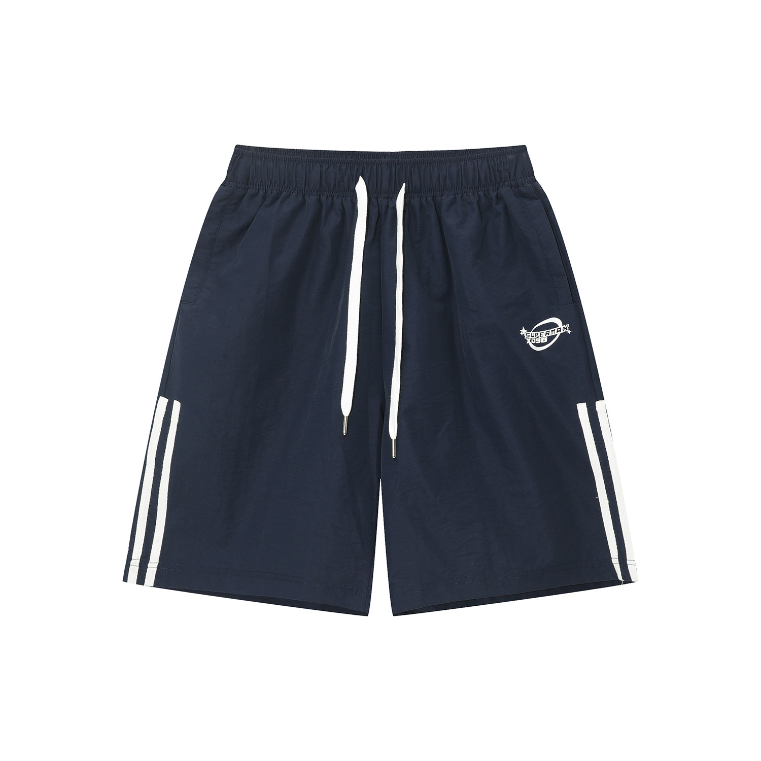 Men's New Casual Sports Style Contrast Set Shorts And Coat - Image 4