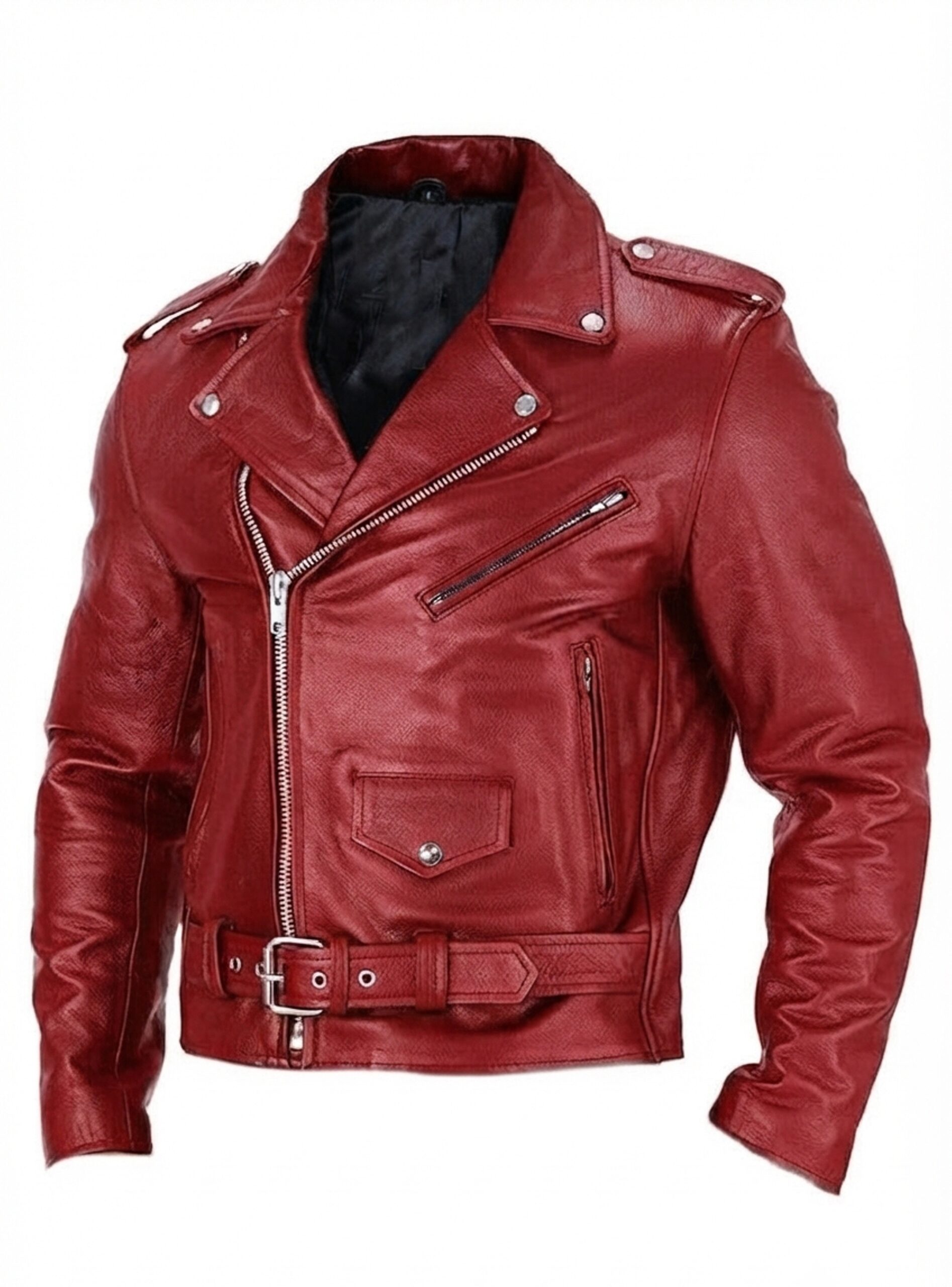 Motorcycle Men's Leather Clothing Spring And Autumn - Image 7