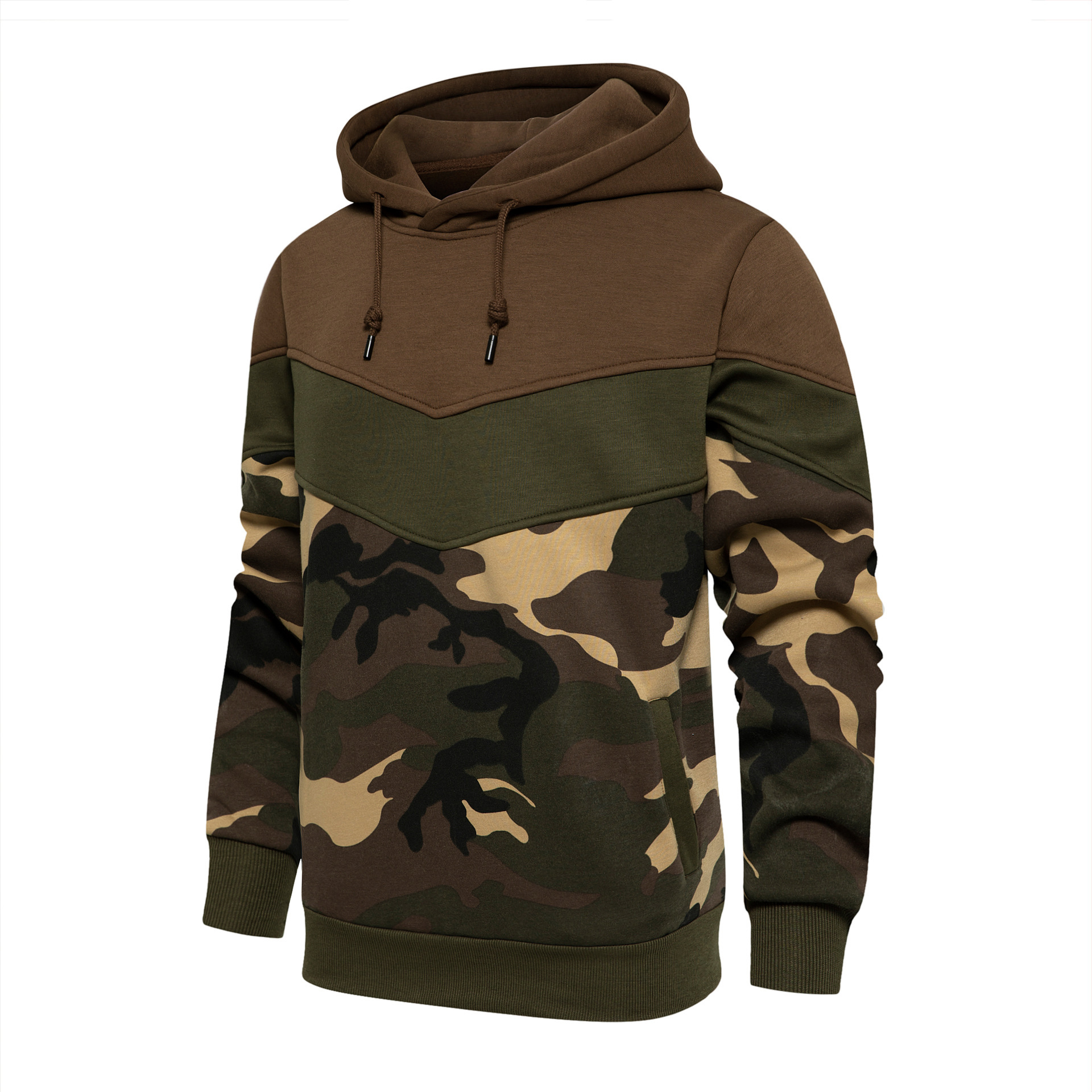 Amazon's New European And American Men's Color Matching And Color Matching Fashion - Image 4