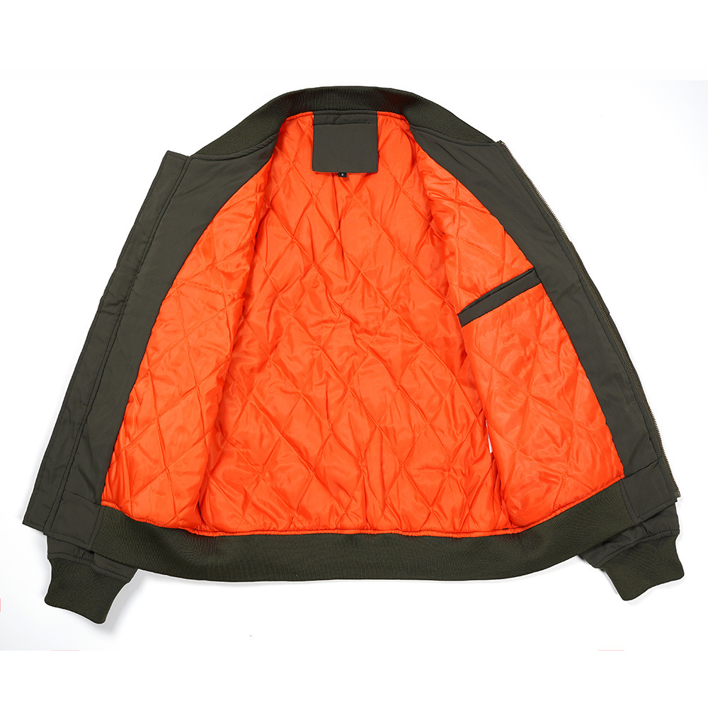Men's Air Force Flight Suit Plus-sized Plus-sized Flight Jacket - Image 7