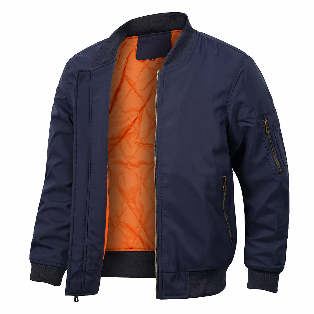 Men's Air Force Flight Suit Plus-sized Plus-sized Flight Jacket - Image 6