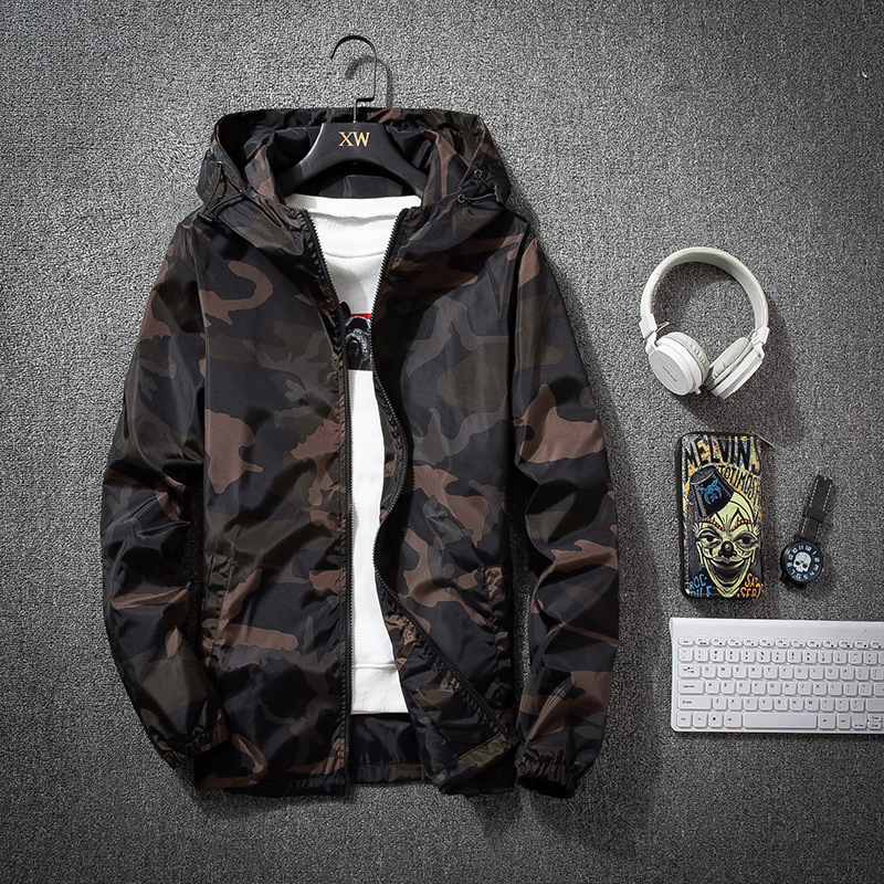 Camouflage Jacket Men's Spring And Autumn New Men's Jacket - Image 5