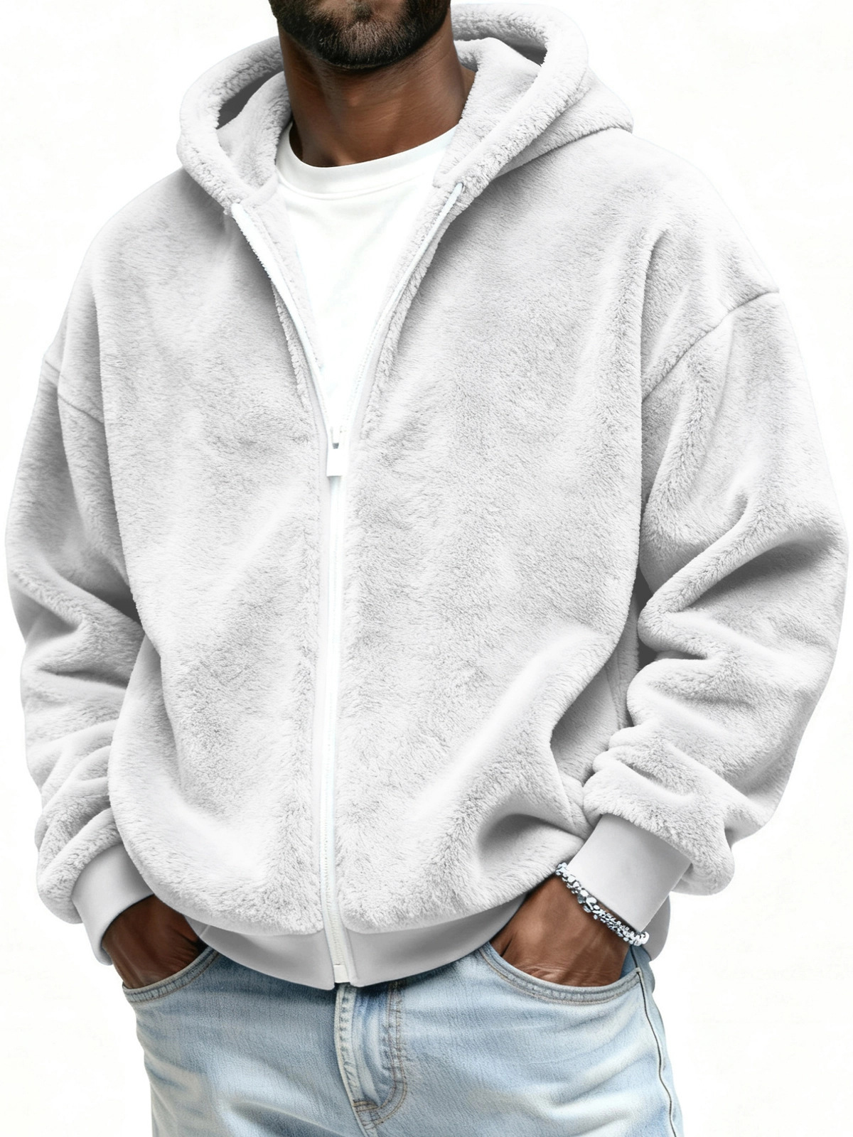 Autumn Double-Sided Fleece Warm Jacket - Image 8