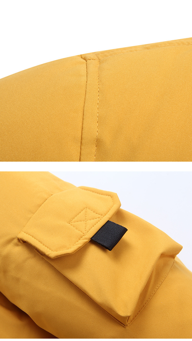 Hooded Warm Down Jacket Male - Image 4