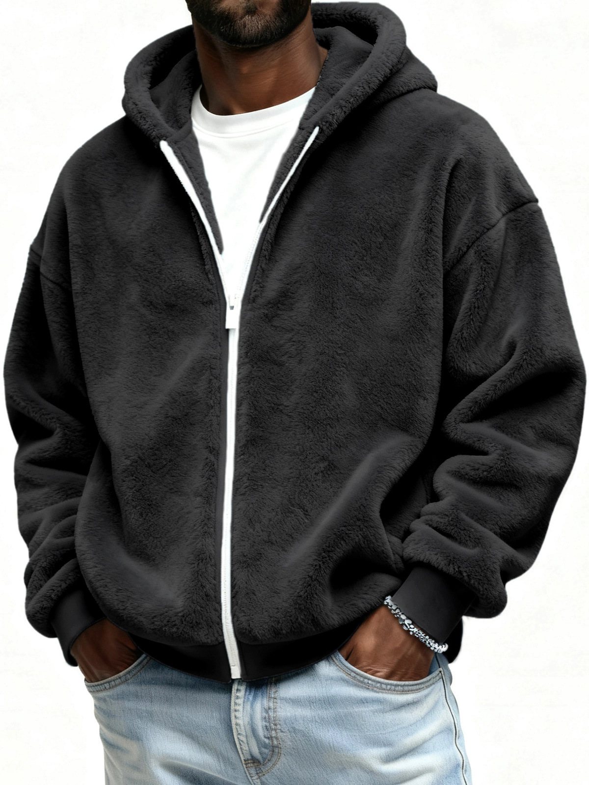 Autumn Double-Sided Fleece Warm Jacket - Image 5