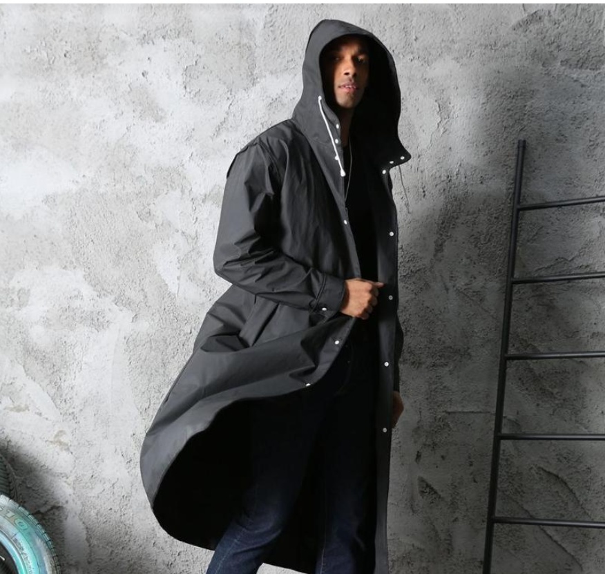 Men's cycling raincoat - Image 5