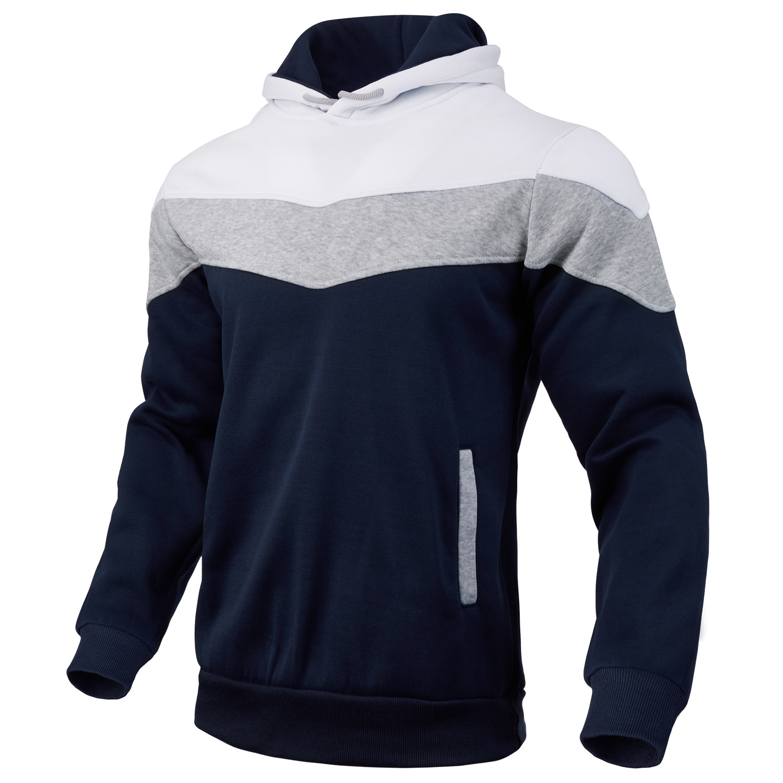 Amazon's New European And American Men's Color Matching And Color Matching Fashion - Image 7