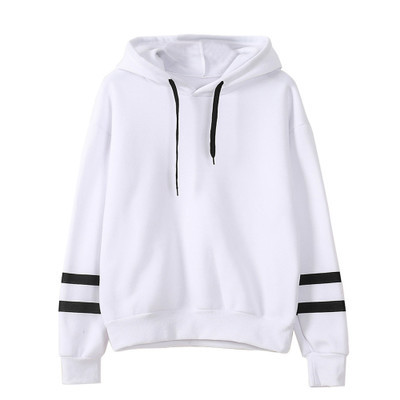 Hooded loose long sleeve sweater - Image 2