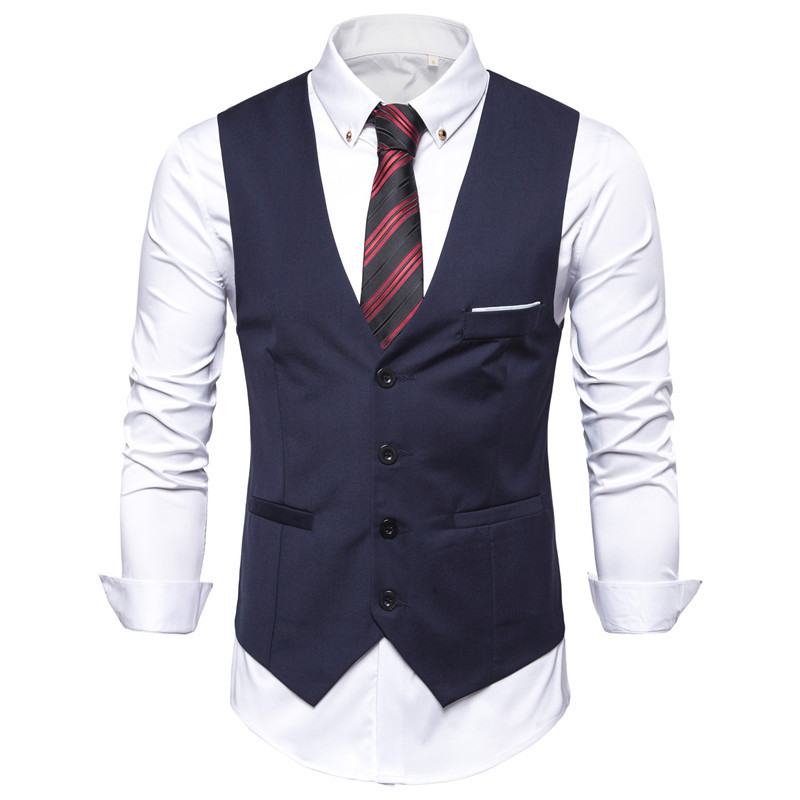 Men's Casual Professional Suit Vest - Image 9