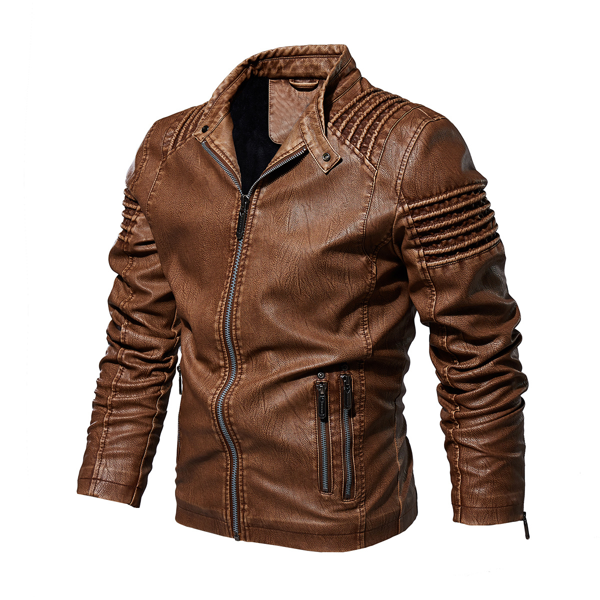 ATWER RIDER LEATHER JACKET - Image 4