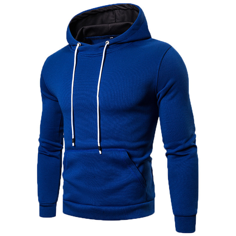 Men's Fashion Plus Size Pullover Hooded Casual Sweatshirt - Image 4