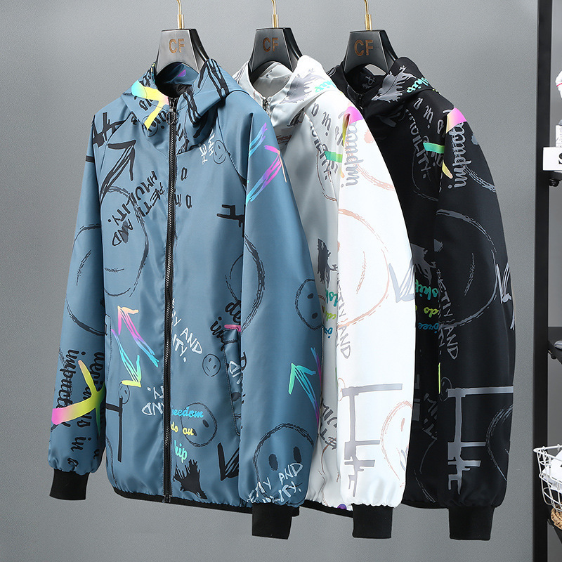 Trendy Colorful Handsome Student Fashion Brand Jacket - Image 8