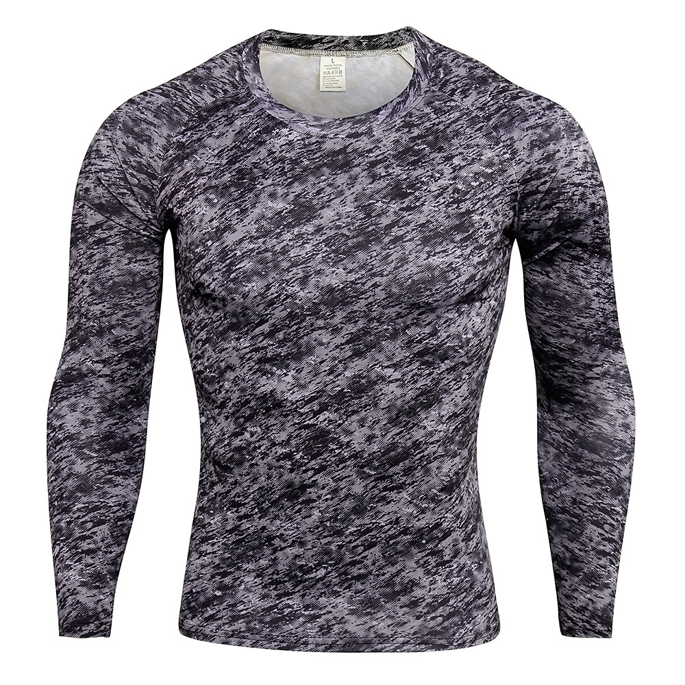 Tights Long Sleeve Stretch Breathable Base Clothing Basketball Running Sports Workout Clothes - Image 9