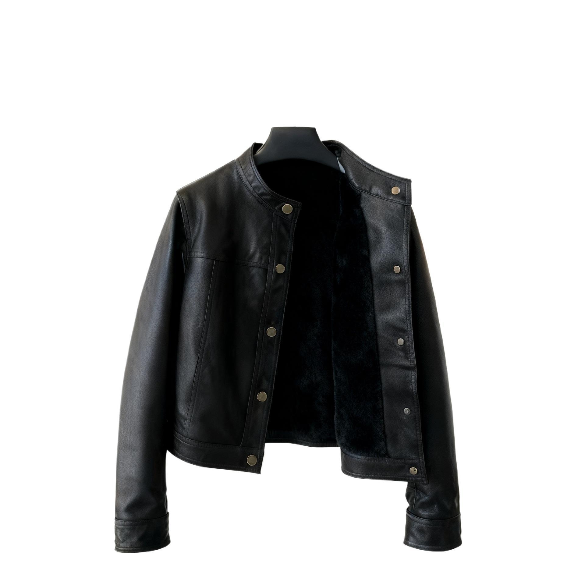 A Cozy Sun-kissed Look That Pairs Leather With Soft Gentle Layers - Image 5