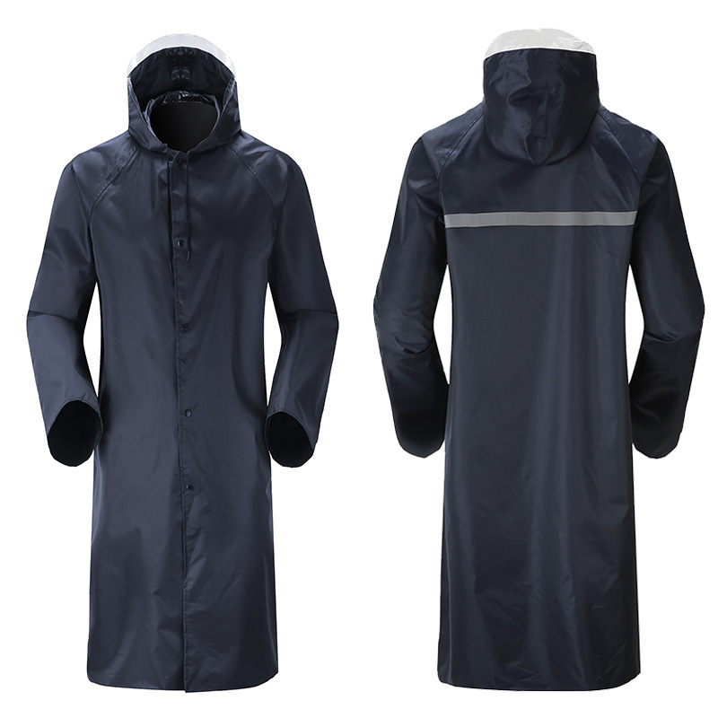 Long Raincoat, Labor Protection, Environmental Sanitation And Security Patrol Duty Raincoat - Image 4