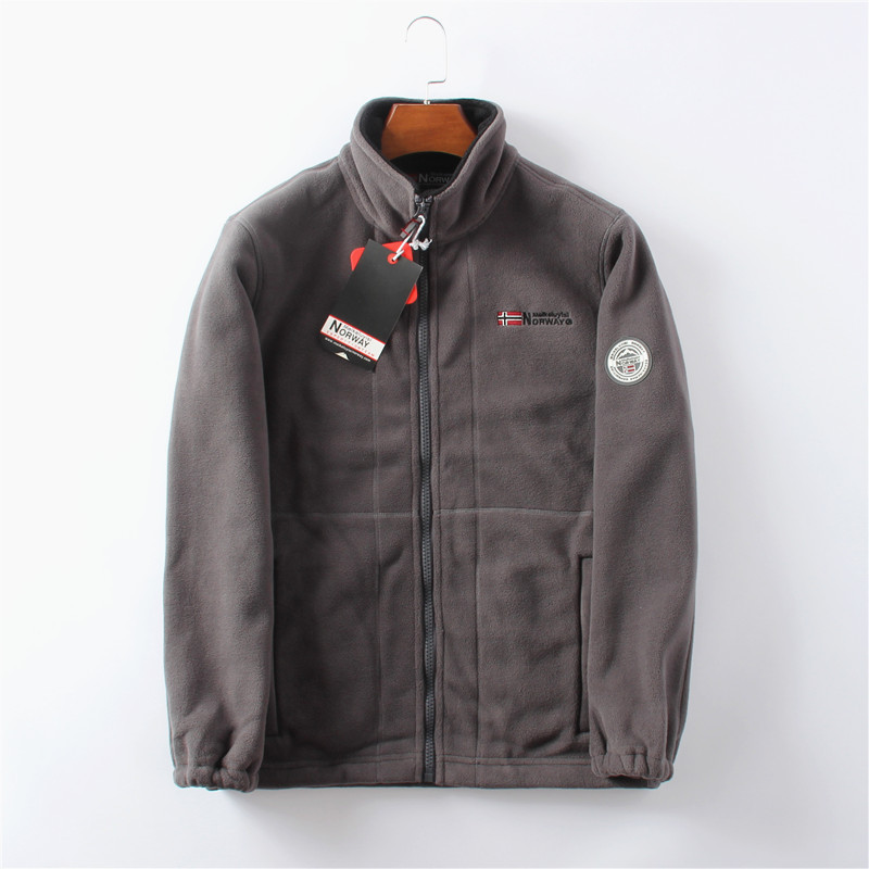 Man Double-sided Polar Fleece Jacket - Image 7