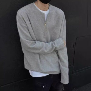 American-style High-street Crewneck Hoodie