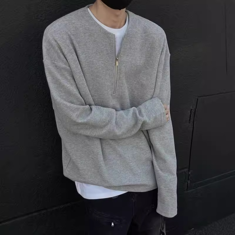 American-style High-street Crewneck Hoodie