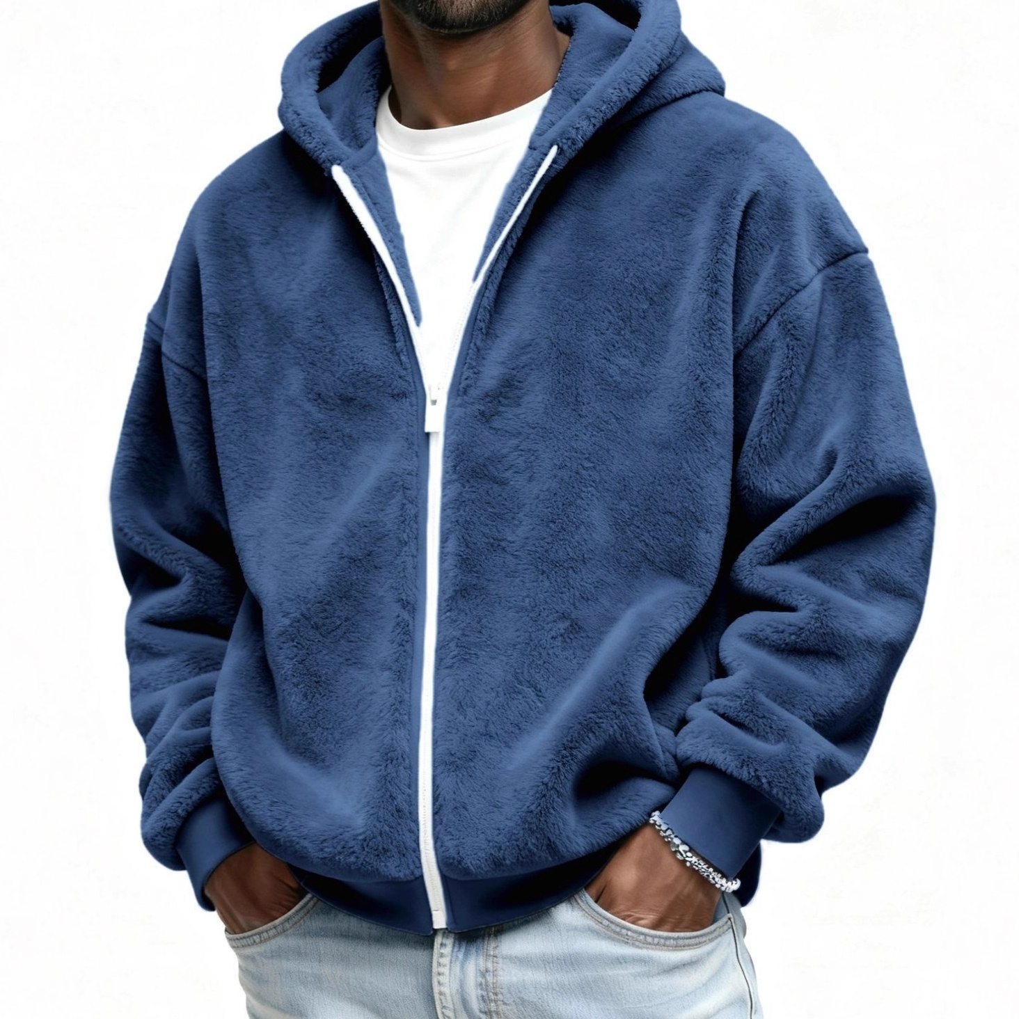 Autumn Double-Sided Fleece Warm Jacket