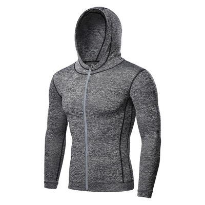 Fall Winter Men's Sports Tight Jacket Casual Hoodie - Image 5
