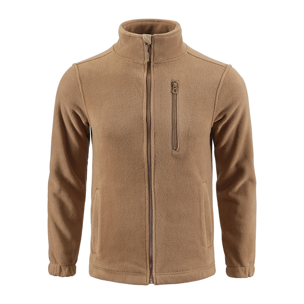 Camouflage Fleece Double-sided Polar Fleece Cardigan - Image 7