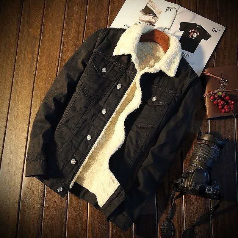 Plus-Size Korean-Style Thickened Lambswool Padded Jacket For Warmth - Image 4