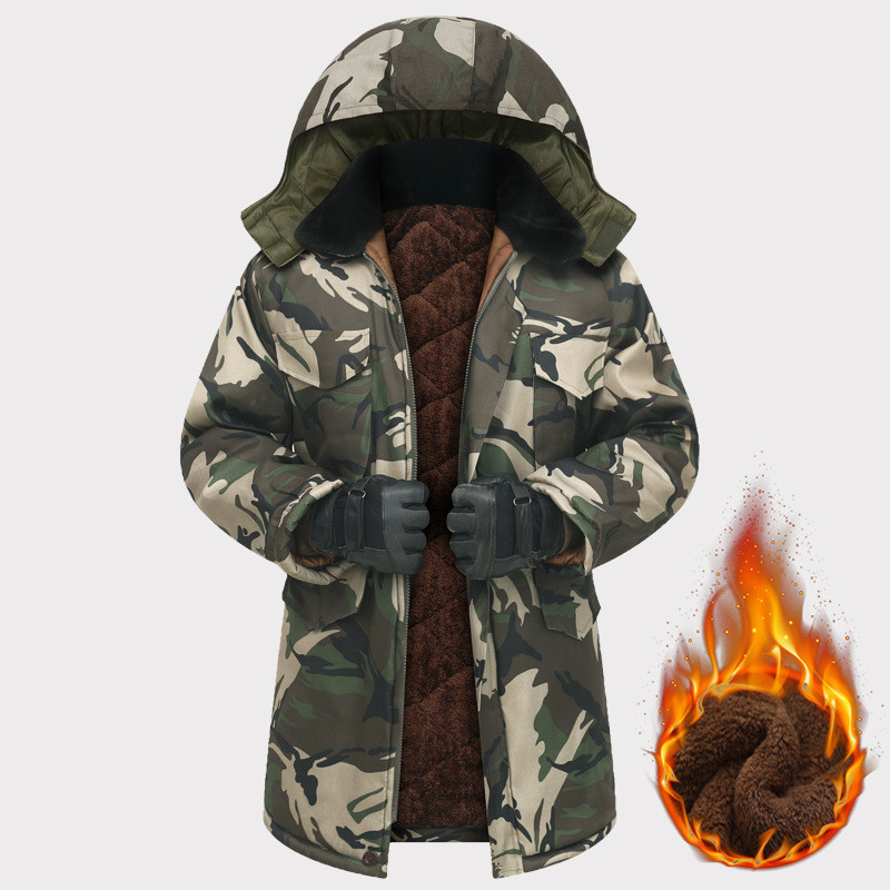 Winter Padded Coat Thickened Army Cotton - Image 7