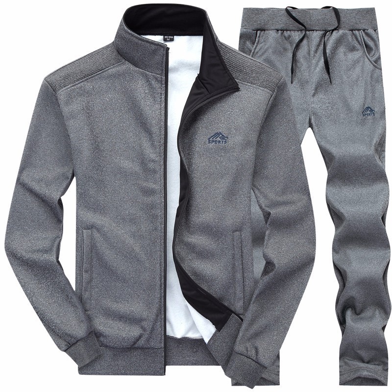 Casual Sports Suit Youth Long-sleeved Zipper Coat Pants - Image 4