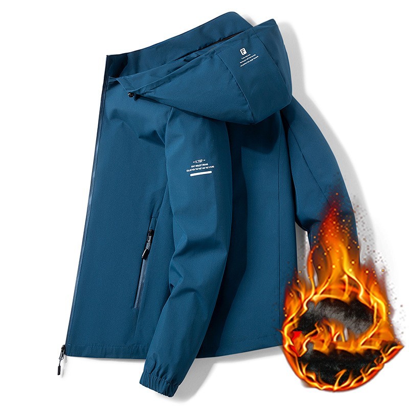 Removable Hat Outdoor Windbreaker For Men - Image 2