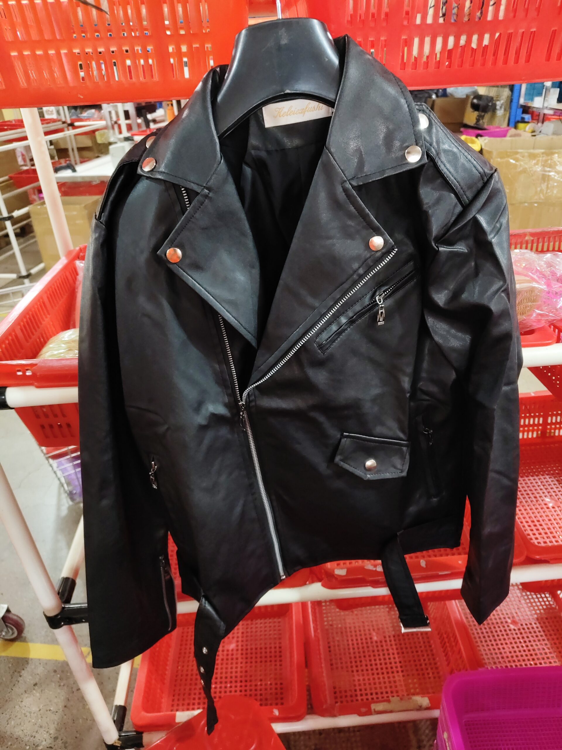 Motorcycle Men's Leather Clothing Spring And Autumn - Image 4