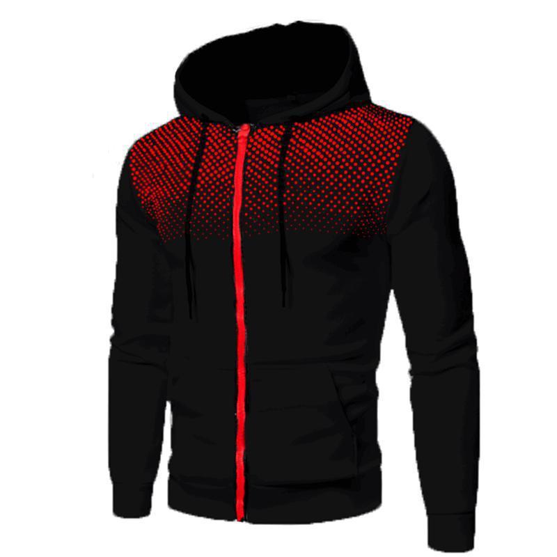 Sweater Men's Sports Fitness Zip-up Shirt - Image 8