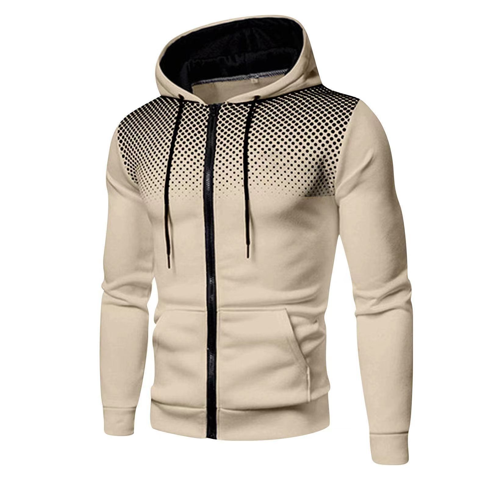 Sweater Men's Sports Fitness Zip-up Shirt - Image 3
