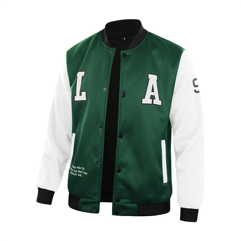 Baseball Shirt Coat Couple's Outdoor Sports And Casual - Image 2