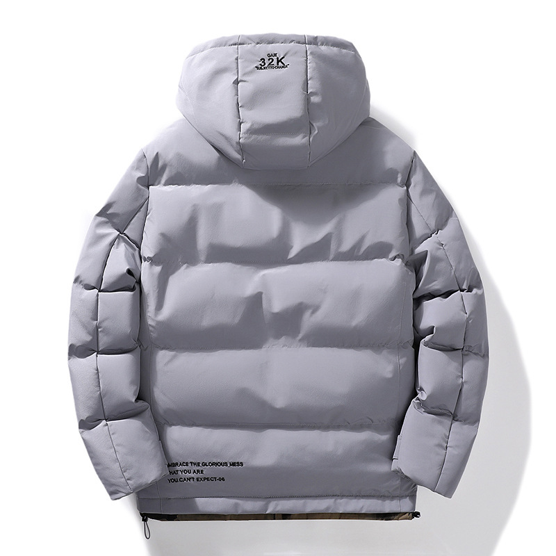 Coat Warm Jacket Cotton-padded Teen Thickened To Keep Warm - Image 3