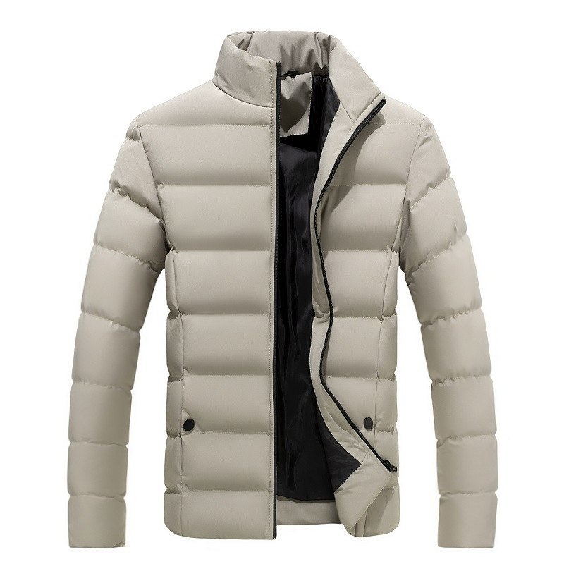 Men's Thick Warm Cotton-padded Jacket Coat - Image 9