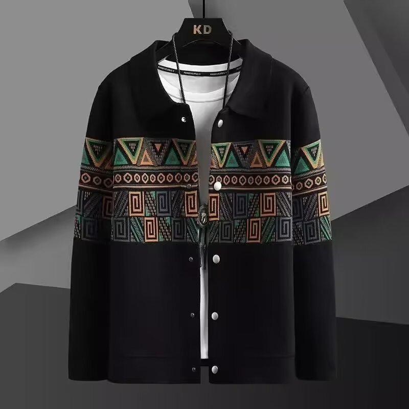 Seamless Knit Cardigan Fallwinter Loose-fitting Jacket Top - Image 3