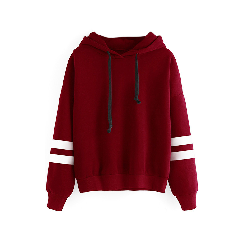 Hooded loose long sleeve sweater - Image 4