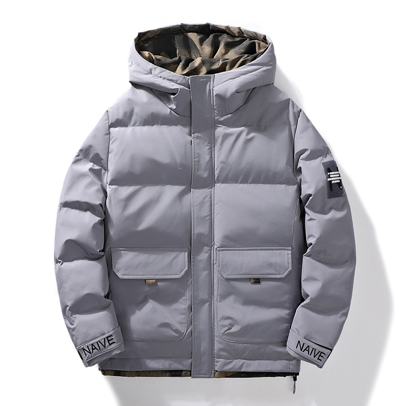 Coat Warm Jacket Cotton-padded Teen Thickened To Keep Warm - Image 2